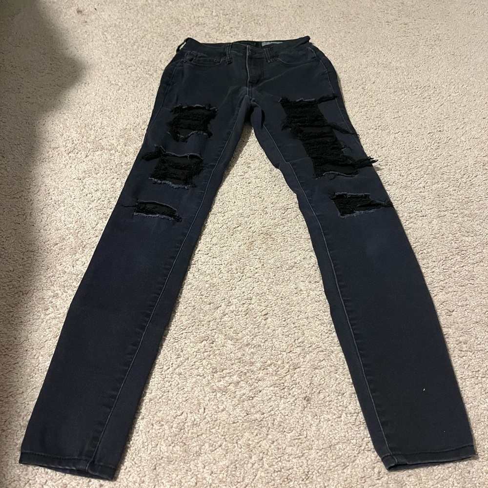 Aeropostale skinny high rise jeans